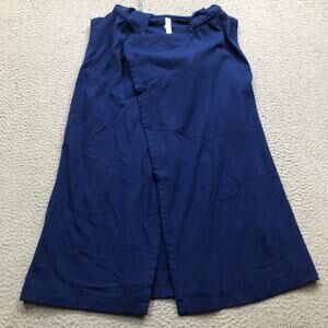 Fabletics Hannah Vest Cardigan Hooded Womens XS Blue Fleece JT1934468